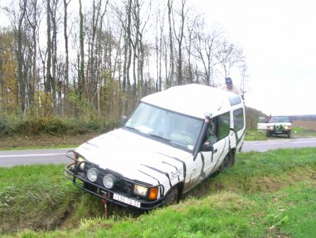sortie de route